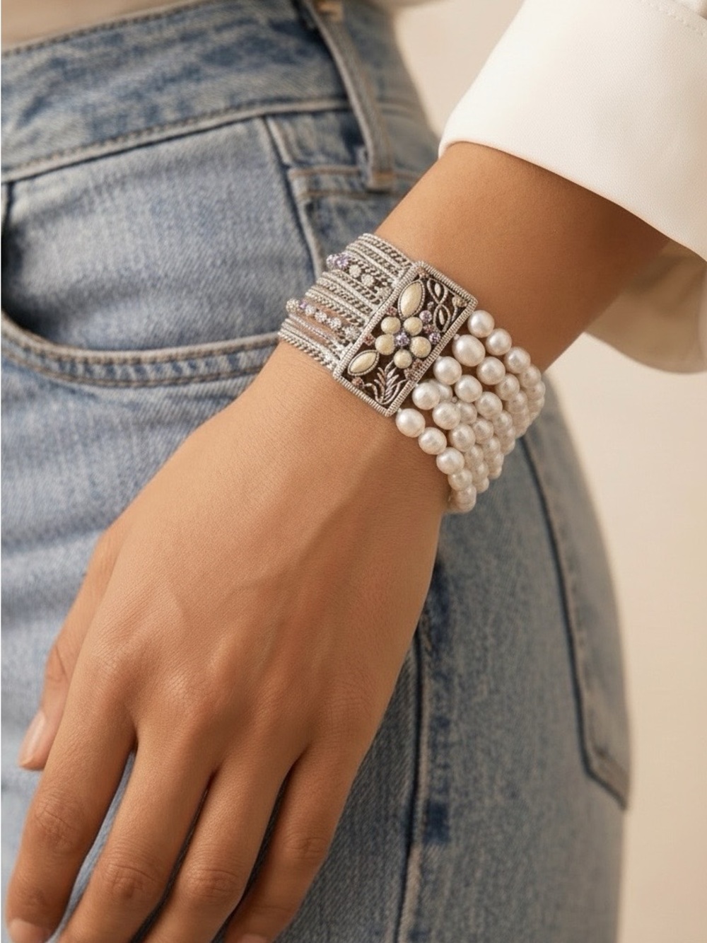 Vintage Freshwater Pearl Bracelets